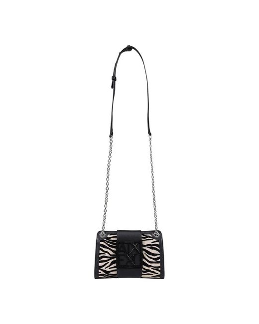 ARMANI EXCHANGE Black Shoulder Bags