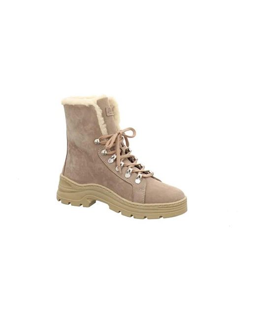 Sioux Brown Klassischer Stiefelette
