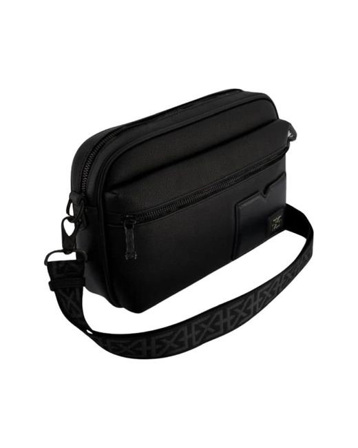 Xplct Studios Black Cross Body Bags for men