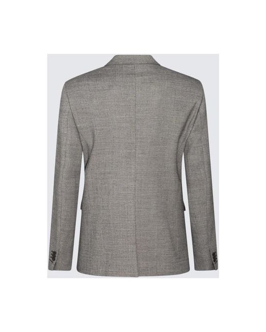 DSquared² Gray Single Breasted Suits for men