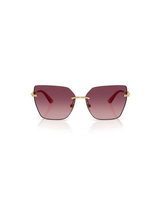 Dolce & Gabbana Purple Sunglasses
