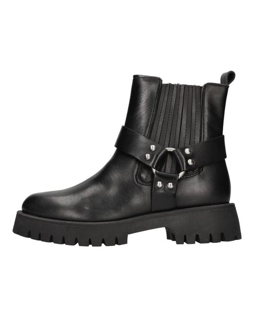Frau Black Ankle Boots