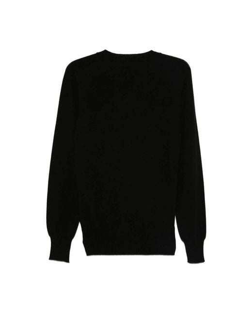 Round-Neck Knitwear Alberta Ferretti en coloris Black
