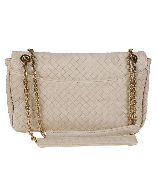 Bottega Veneta Natural Shoulder Bags