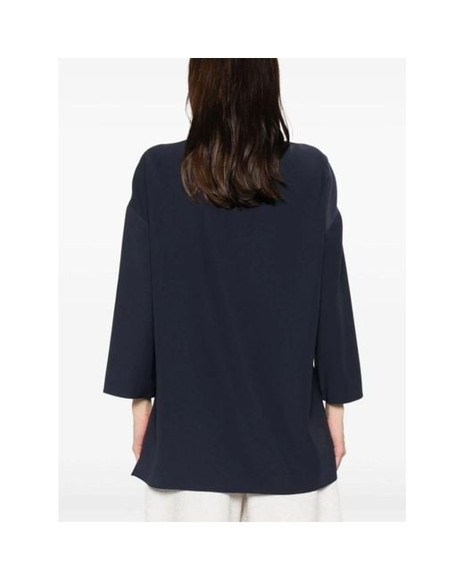 Emporio Armani Blue Blouses