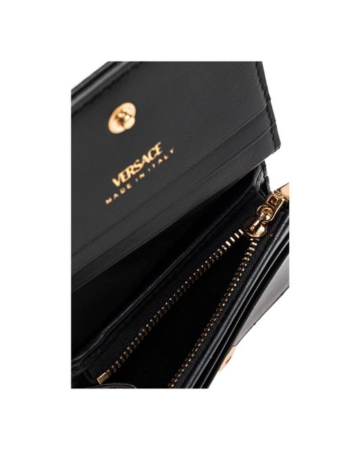 Versace Black Wallets & Cardholders