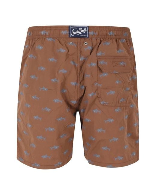 Mc2 Saint Barth Brown Beachwear for men