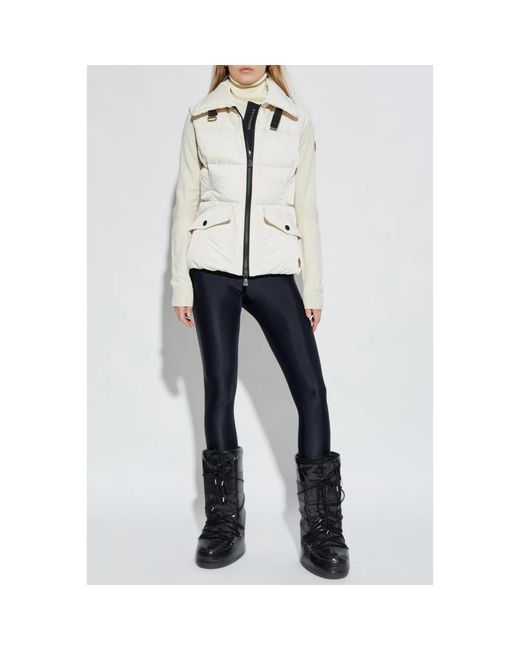 Moncler Jassen ,Leer Performance & Style Ski Vest in het White