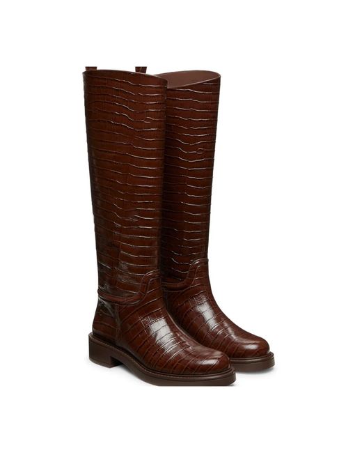 Stuart Weitzman Brown High Boots