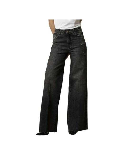 Kocca Wide Jeans in het Black