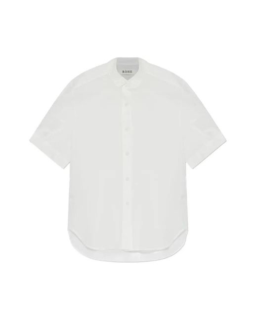 Shirts Rohe de color White