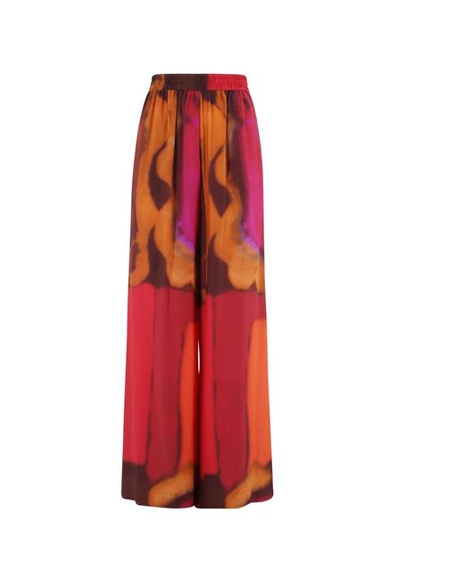 Wide Trousers di Gianluca Capannolo in Red