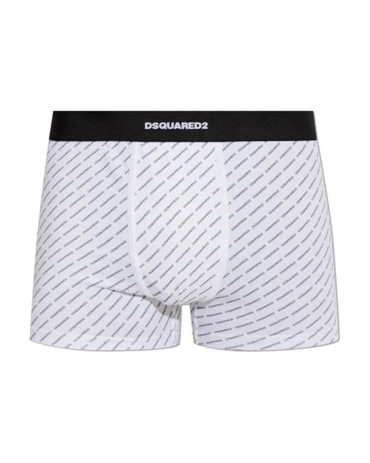 DSquared² Ondergoed ,Wit ,Underwear in het Blue voor heren