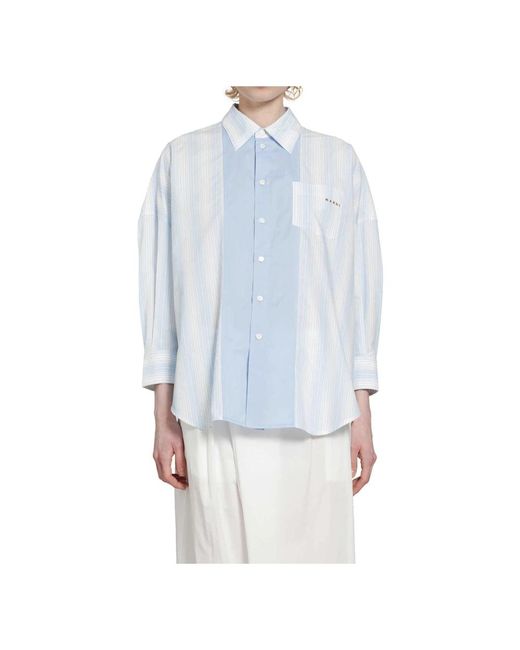 Marni Shirt in het Blue