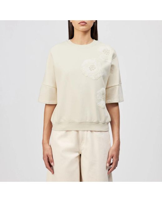 Drykorn Astera Sweatshirt in het White