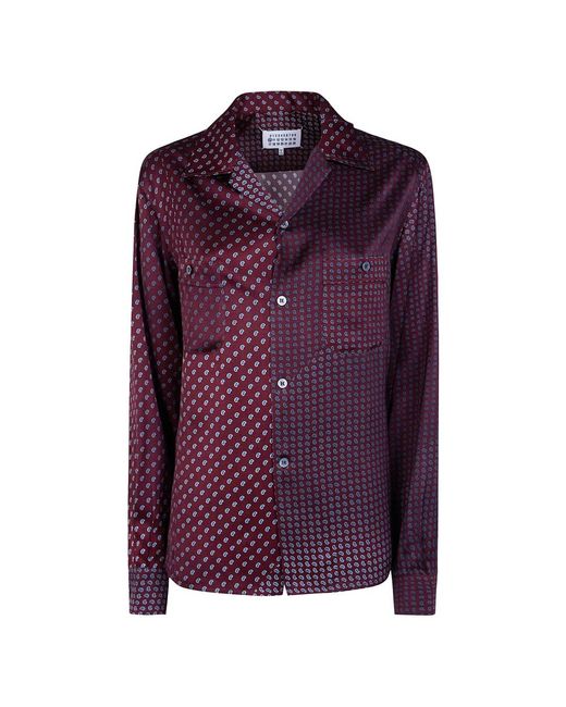 Maison Margiela Purple Shirts