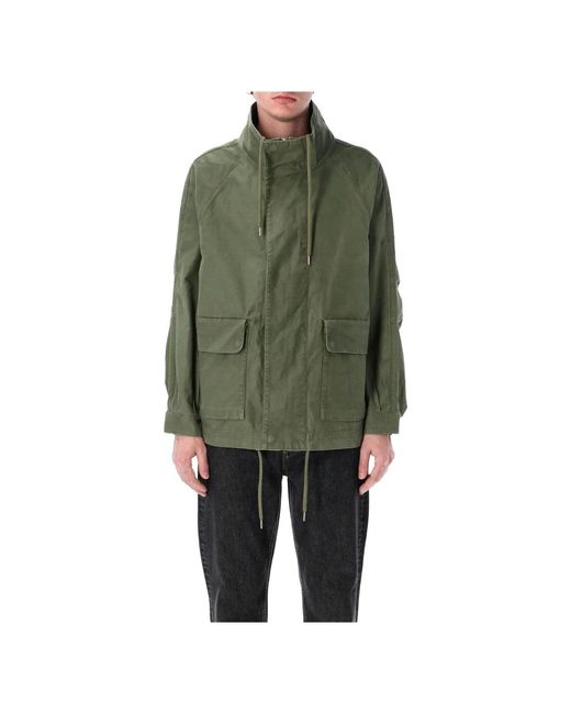 Light Jackets sunflower de hombre de color Green