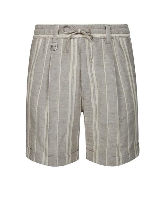 Casual Shorts Paolo Pecora de hombre de color Gray
