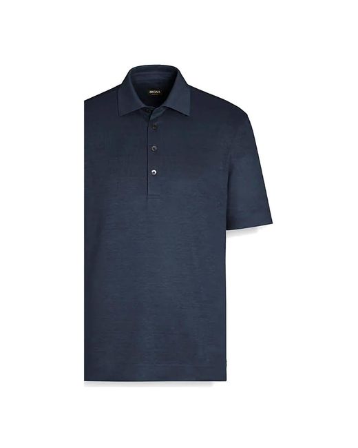 Zegna Polo Polo in het Blue voor heren