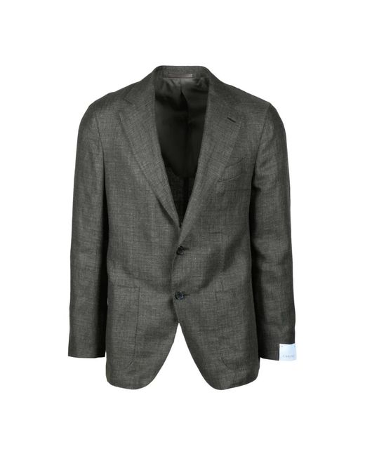 Blazers Caruso de hombre de color Gray