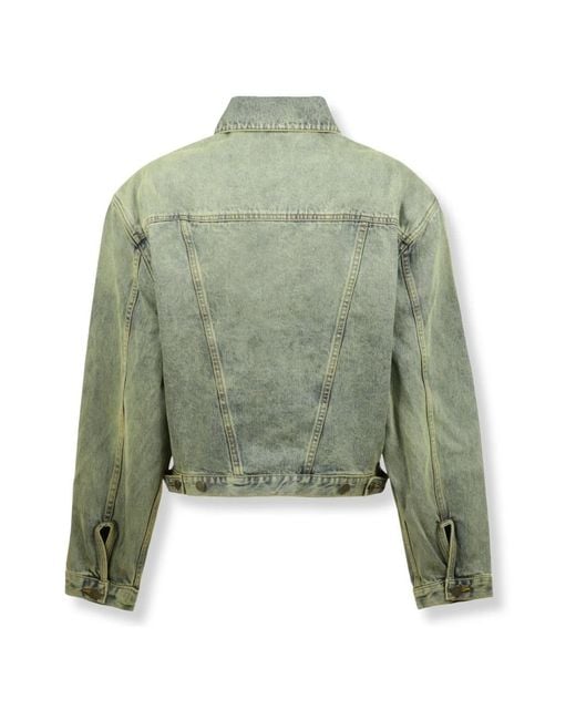 Entire studios Green Denim Jackets