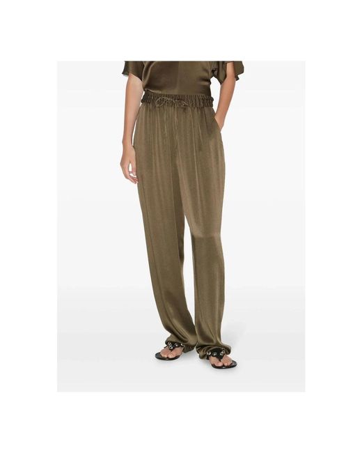 Isabel Marant Wide Trousers in het Green