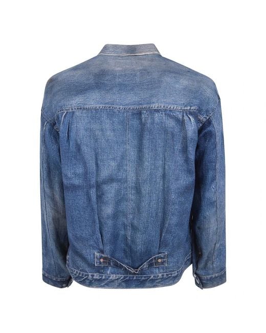 Junya Watanabe Blue Denim Jackets for men
