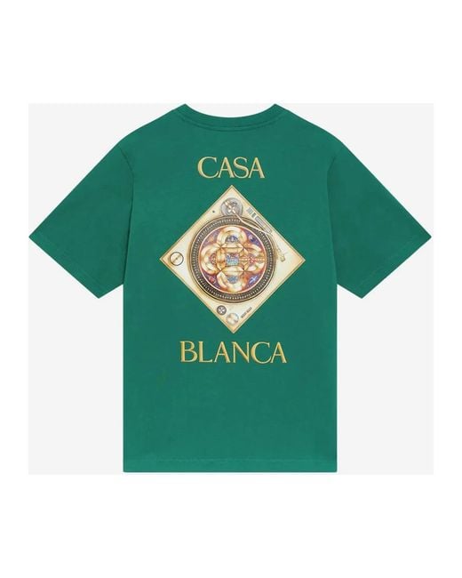 Casablanca Green T-Shirts for men