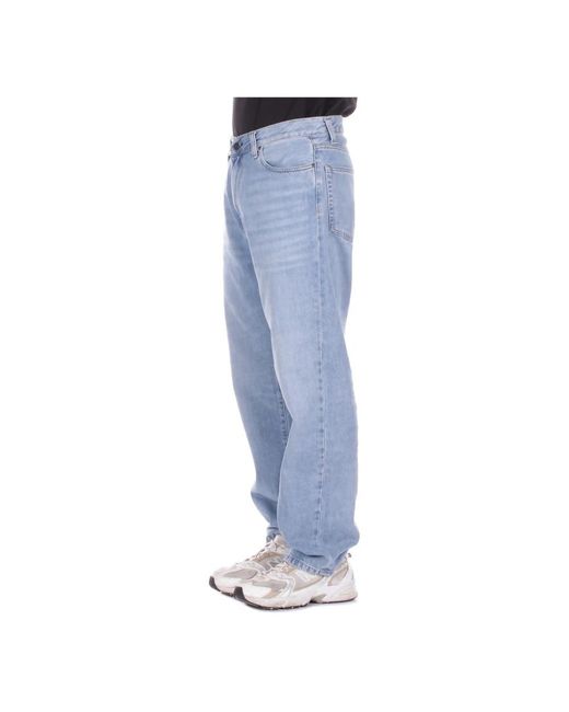 Carhartt Blue Loose Fit Jeans for men