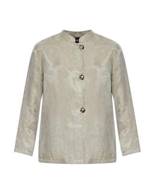 Emporio Armani Gray Shirts