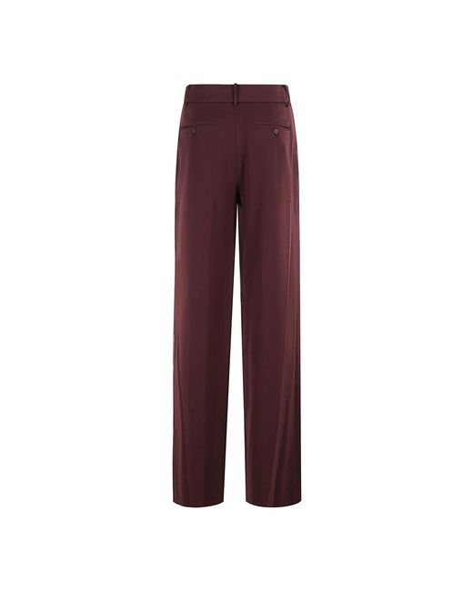 Staud Purple Wide Trousers