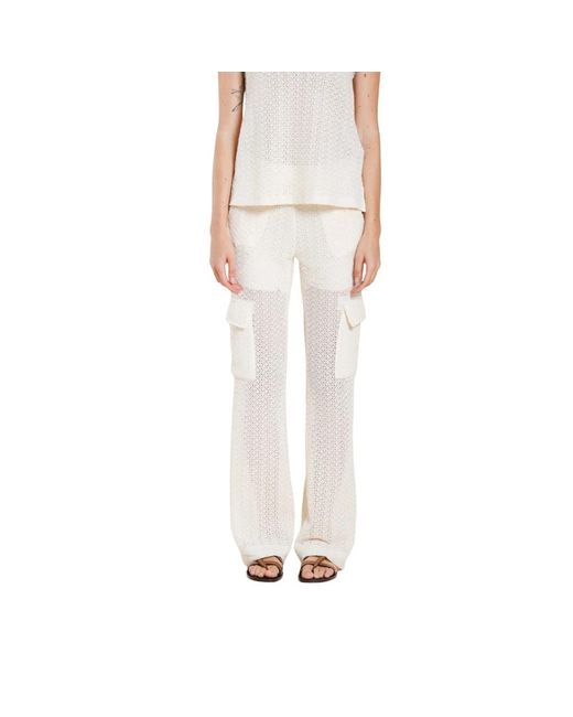 Mason's Natural Wide Trousers