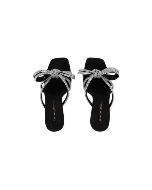 Shoes > heels > heeled mules Loeffler Randall en coloris Black