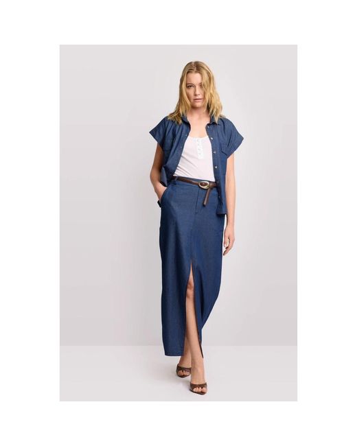 Kocca Blue Denim Skirts