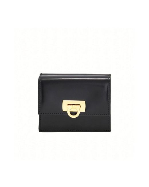 Ferragamo Black Wallets & Cardholders