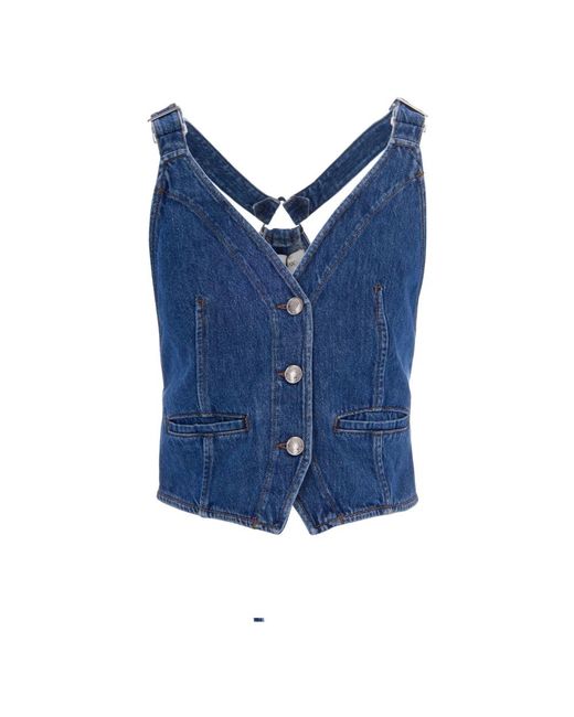 Sportmax Blue Vests