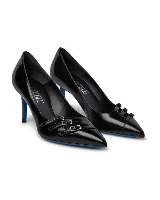 Loriblu Black Strapped Décolleté