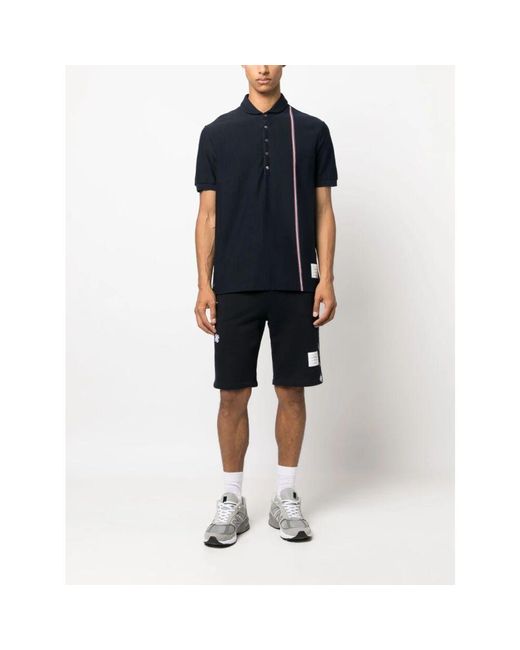 Polo Shirts di Thom Browne in Blue da Uomo