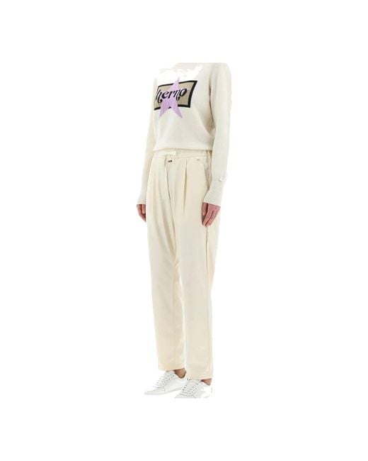 Herno Natural Straight Trousers