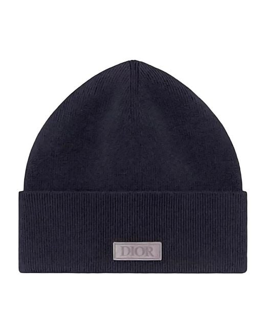 Dior Blue Beanies for men