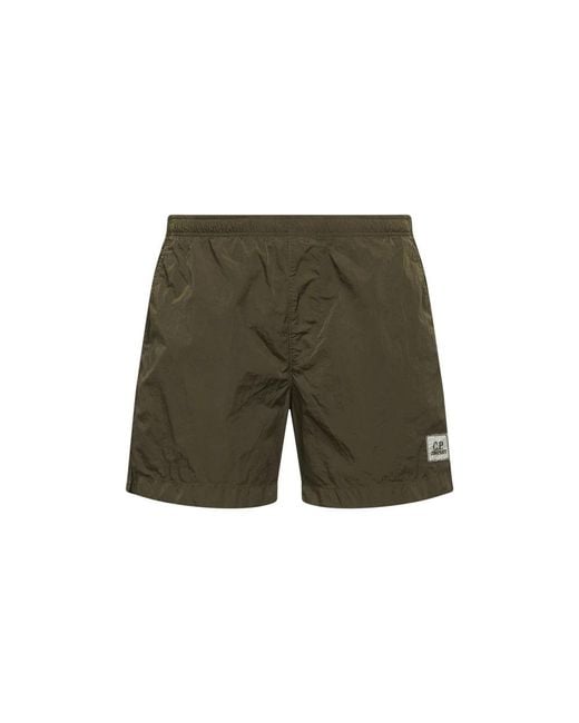 C P Company Green Beachwear for men