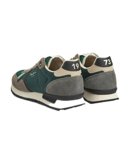 Pepe Jeans Green Sneakers for men