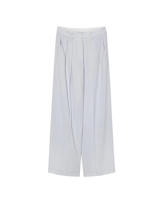 Wide Trousers Forte Forte en coloris White