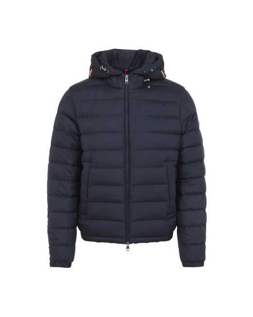 Moncler Blue Down Jackets for men