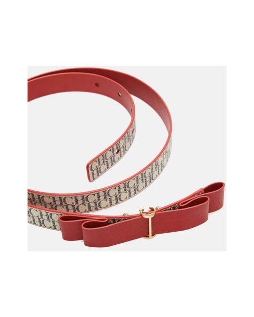 Carolina Herrera Red Belts