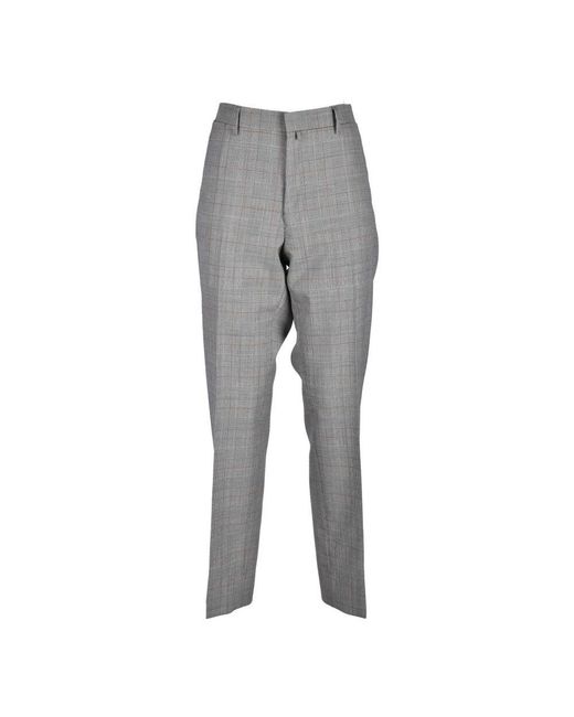 Corneliani Reine wollhose in Gray für Herren