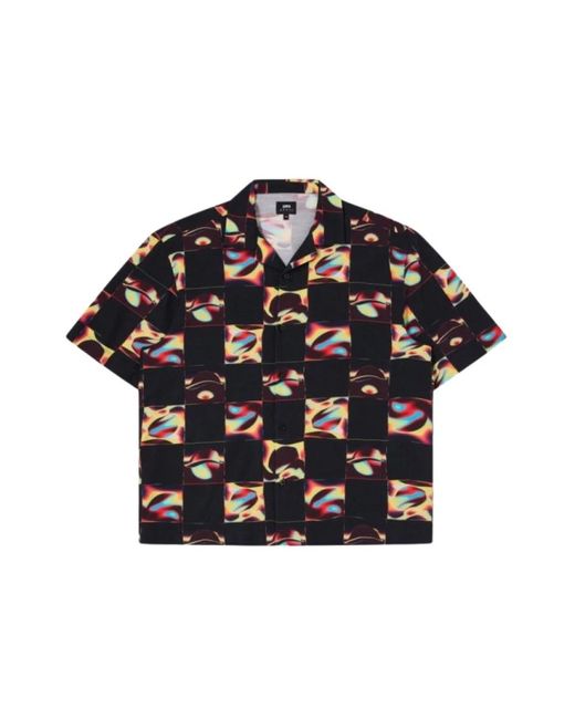 Short Sleeve Shirts di Edwin in Black da Uomo