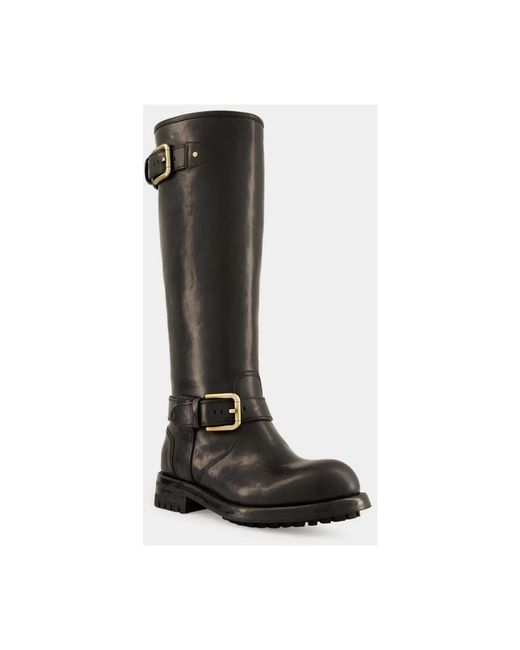 Dolce & Gabbana Black High Boots