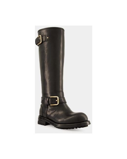 Dolce & Gabbana Black High Boots