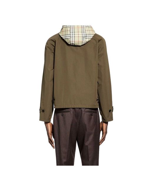 Burberry Green Light Jackets for men